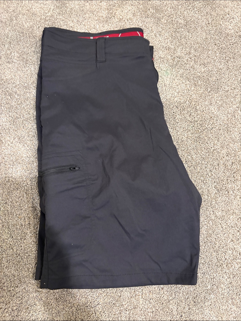 Wrangler Men’s grey Performance Cargo Shorts